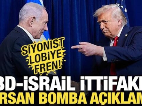 Abd israil ittifakini sarsan bomba aciklama siyonist lobiye fren yg74n6xN