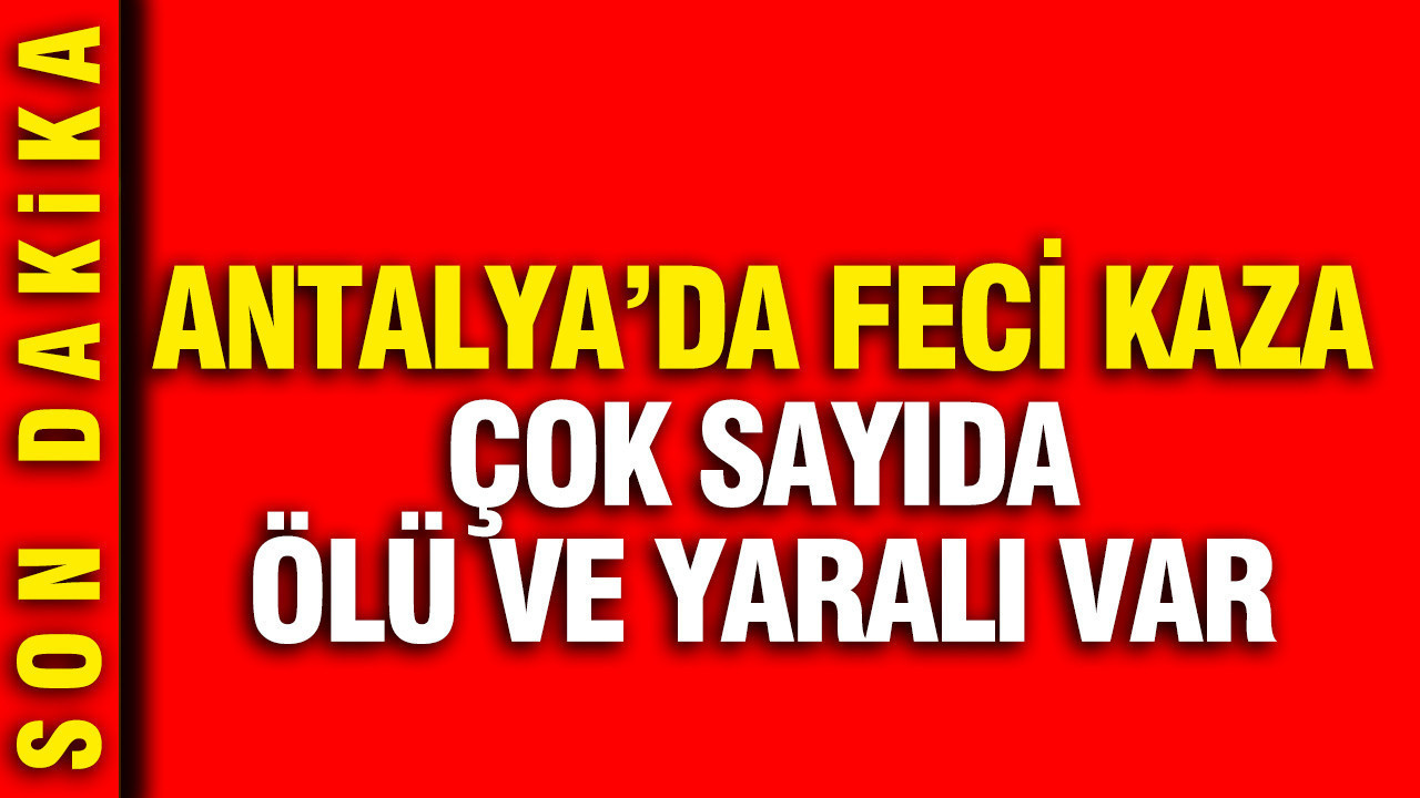 Antalya’da feci kaza: Uçuruma yuvarlanan otomobilde 5 kişi hayatını kaybetti Antalyada feci kaza ucuruma yuvarlanan otomobilde 5 kisi hayatini kaybetti aBajFM3O